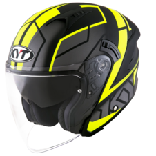 KYT NF-J - Motion matt yellow  "XS"
